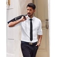 thumbnail image 5 of COOFANDY Men Dress Shirt Long Sleeve Button Down Shirts Wrinkle Free Business Casual Tops, 5 of 6
