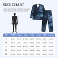 thumbnail image 4 of Sikiie Heart Axolotl Mens Pajama Set, Soft Warm Long Sleeve Sleepwear, Cozy Button-Down Pjs for Men-Large, 4 of 7