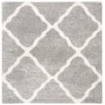 thumbnail image 3 of SAFAVIEH Fontana Venice Geometric Shag Area Rug, Grey/Cream, 6'7" x 6'7" Square, 3 of 10