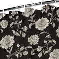 thumbnail image 3 of Pioneer Flower Floral Print Pattern Shower Curtain 36”x72", Bathroom Decorative Shower Curtain Set with 12 Hooks, Waterproof Washable, 3 of 6