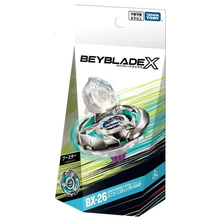 Takara Tomy Beyblade X BX-26 Unicorn Sting 5-60GP - Balance Type