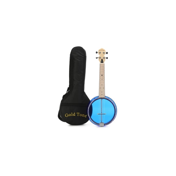 Open Box Goldtone LG-S Little Gem Banjolele, Sapphire