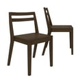 thumbnail image 3 of Now Furniture Dining Chairs Set of 2, Solid Wood Modern Kitchen Chair, 3 of 7