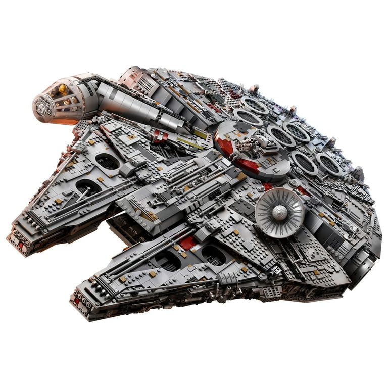 LEGO Star Wars Ultimate Millennium Falcon 75192 Expert Building Set and  Starship Model Kit, Movie Collectible, Featuring Han Solo's Iconic Ship