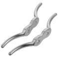 thumbnail image 2 of EeaseCA 2pcs Boat Stainless Steel Dock Deck Rope Cleat Marine Yacht Line Flag Anchor (4 Inch), 2 of 8