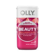 OLLY Ultra Strength Beauty Softgels, Healthy Hair, Skin and Nails, Supplement, 30ct