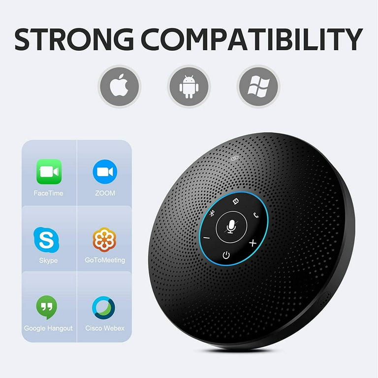 EMEET OfficeCore M2 Max Bluetooth Portable Conference Speakers USB