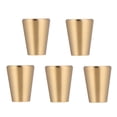 thumbnail image 1 of BEADCEST 5Pcs Golden Round Copper Knobs for Home Furniture Projects, 1 of 8
