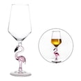 thumbnail image 5 of Fiocias Pink Flamingo Martini Goblet Cocktail Glass Crystal Champagne Wine Cup for Coupe Weddings Birthday Celebration Thanksgiving 500ML, 5 of 9