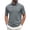 7# Dark Gray, variant on Mens Fashion Polo Shirts Cotton Classic Short Sleeve Thermal Button Shirt with Pocket Dark Gray 4XL