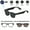 Black, variant on AI Video Glasses: 4K Recording, 12MP, Multi-Lang Translation | Wireless Calls, FPV Function | Cycling/Travel/Office Use, Holiday Gift