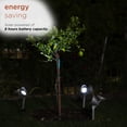 thumbnail image 6 of Alpine Corporation 15" Solar Pathway LED Light Stakes, Set of 6, Black, 6 of 14