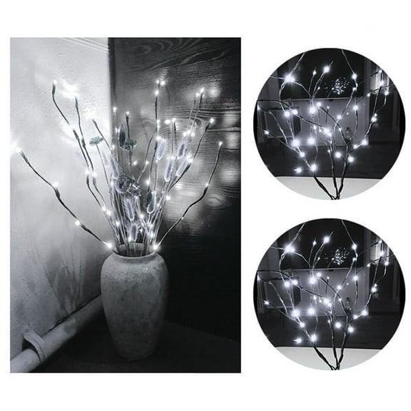 Yulucky Light Ropes & Strings Led String Lights 20 Bulbs Waterproof Outdoor Warm White for Garden Decor Christmas Party Durable Copper Wire Energy Red