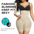 thumbnail image 2 of Elainilye Fashion Shapewear Underwear Breastplate Waist Belt Slimming Body Shaper Waist Trainer Shapewear Hip Tucks In Pants,Beige, 2 of 4