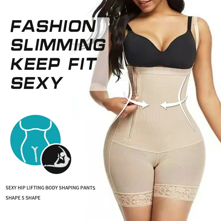 Shapewear for Women Tummy Control High Compression Body Shaper Post Surgery  Compression Butt Lifter Shapewear (Color : Beige, Size : X-Small) at   Women's Clothing store