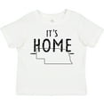 thumbnail image 3 of Inktastic It's Home- State of Nebraska Outline Distressed Text Boys or Girls Toddler T-Shirt, 3 of 5