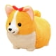 thumbnail image 2 of Juguete de peluche de perro Akita, regalos del Día de San Valentín para niños, cojín de felpa de simulación, muñecas para mascotas, modelo Shiba Inu , corbata de moño Hugo Muñeco de peluche, 2 of 9
