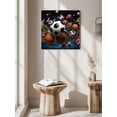 thumbnail image 5 of Wall Art Prints, Sports Framed Canvas Prints for Bedroom Living Room Bathroom Office, Football Basketball Baseball Ball Games Gallery Wrap Wall Art Poster for Gifts Home Decor 8"x8", 5 of 9