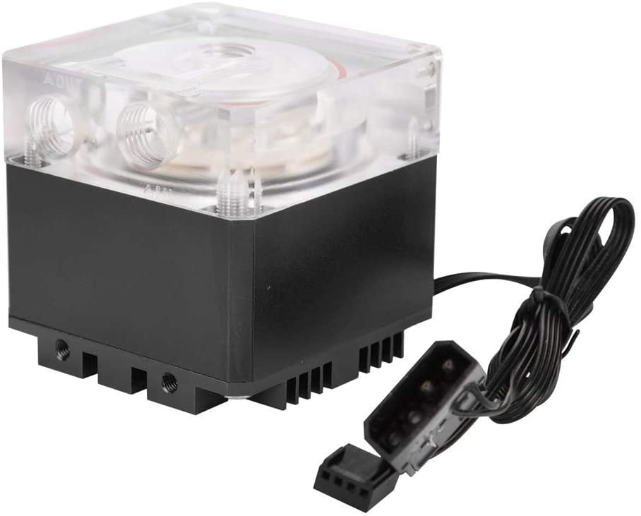 ASHATA CPU Water Cooling Pump,3000RPM Fast Heat Dissipation Computer