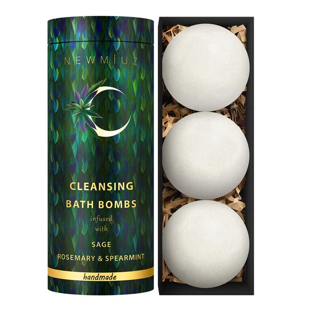 Bombas de baño New Miuz Sage Rosemary Spearmint 300 ml x3