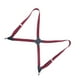 thumbnail image 5 of Qarigey Tirantes unisex de moda coreanos fáciles de combinar para adultos Color sólido Tirantes elásticos ajustables en la espalda con 2 Vino rojo 2piezas, 5 of 6