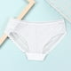 thumbnail image 3 of Gibobby Lencería sexy para mujer Ropa interior sin rastro de hielo transparente de mujer de encaje grande sexy Ropa interior de cintura media(Blanco, XL), 3 of 5
