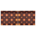 thumbnail image 3 of Stars Light Kitchen Curtains Half Tier Curtain 2 Rod Pockets Bathroom Bedroom Cupborad Living Room 27"x36", 3 of 8