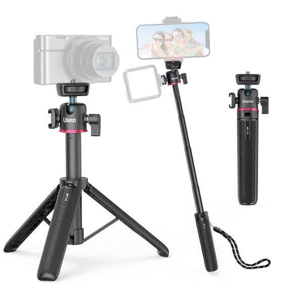 Ulanzi MT-73 Mini Desktop Tripod – 55cm Extendable Tripod for DSLR Cameras & Smartphones