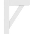 thumbnail image 3 of 3"W x 18"D x 24"H Standard Traditional Architectural Grade PVC Bracket with Block Ends, 3 of 4