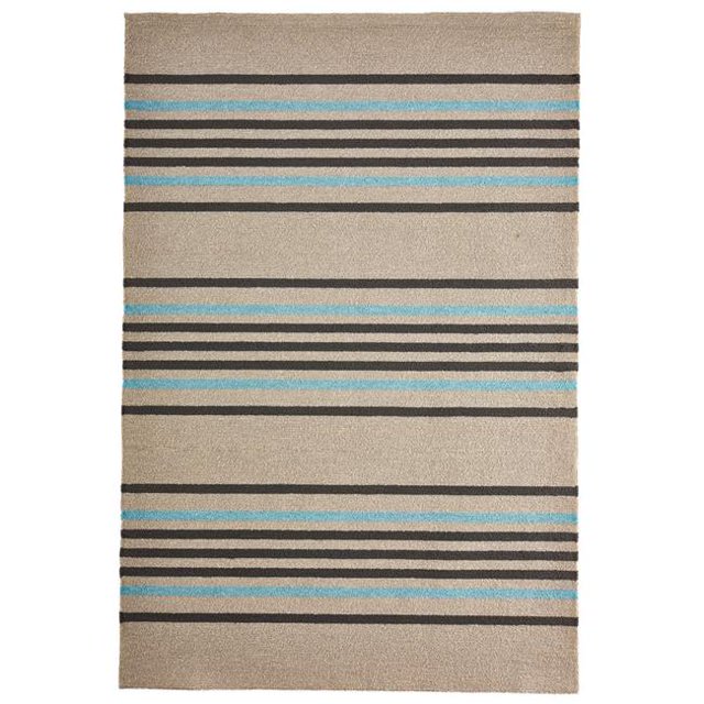Trans-Ocean Imports NPI71742104 7 6 x 9 Pi 6 Po Liora Manne Napoli Rayure Intérieur & Extérieur Rug&44; Bleu