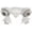 Snow White, variant on Hunter Fans 52" Snow White Ceiling Fan with Fluorescent Light - Damp Rated, Perfect for Indoor Spaces