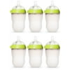 Comotomo Natural Feel 8oz. Bottle 6 Pack - Green