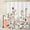 A3-orange, variant on Stall Eucalyptus Leaves Shower Curtain, Sage Green Watercolor Plant Narrow Half Floral Shower Curtain 36 x 72, Waterproof Fabric Bathroom Shower Stall Shower Curtain Sets with Hooks.