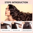thumbnail image 4 of Hair Rollers set - 50 Piece Self Grip Hair Curlers Set for Long Medium Short Hair (6 Jumbo 6 Large 6 Medium 6 Small Hair Rollers 24 Pcs Hair Clips 1 Hair Combs 1 Storage Bag) 4 Sizes Black, 4 of 7