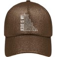 thumbnail image 1 of Baseball Cap for Women Men Snapback Hat Breathable Trucker Casual Cap, 1 of 7