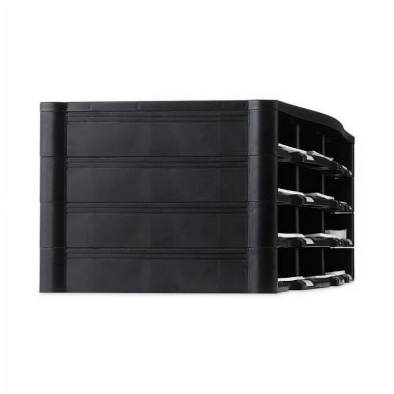 Storex Literature Organizer, 12 Compartments, 10.63 x 13.3 x 31.4, Gray Storex Literature Organizer, 12 Compartments, 10.63 x 13.3 x 31.4, Gray