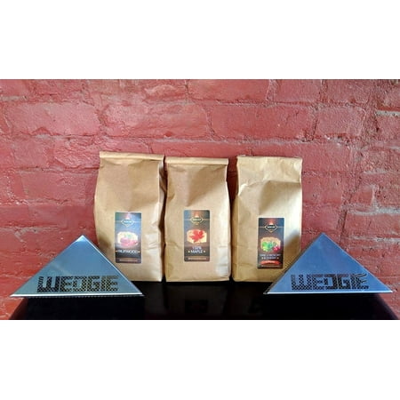Grilling Sampler - 2 Smokin Wedgies w/ 3 3# Lumber Jack Pellet Sampler packs