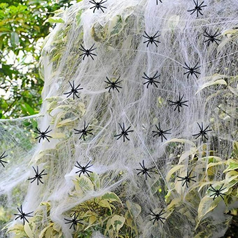 Solacol Mardi Gras Party Decorations Cotton Halloween Props Spider Home Bar Party Festival Decoration Mardi Gras Decorations for Party, Adult Unisex