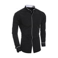 thumbnail image 4 of Camisas de hombre Camisas casuales de manga larga Ropa con botones Ropa Padre M, 4 of 8