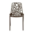 thumbnail image 3 of Modern Devon Aluminum Chair - Brown, 3 of 7