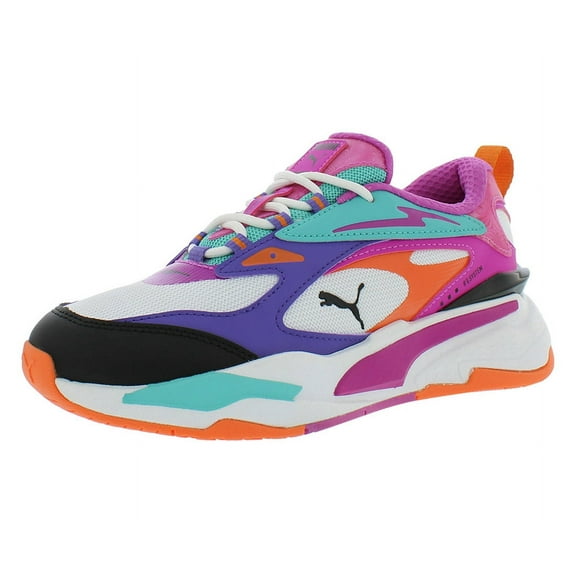 Puma Rs-Fast Hypnotize Womens Shoes Size 6, Color: White/Multi