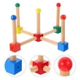 thumbnail image 2 of 1 Ensemble Jeu Interactif de Lancer d'Anneaux Jouet pour Enfants Jeu de Quoits Extérieur, 2 of 7