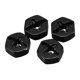 thumbnail image 5 of 16x Mejoras de Adaptador Hexagonal de Cubo de Rueda Combinada de Aleación de Aluminio de 12 mm para 144001 Negro, 5 of 5