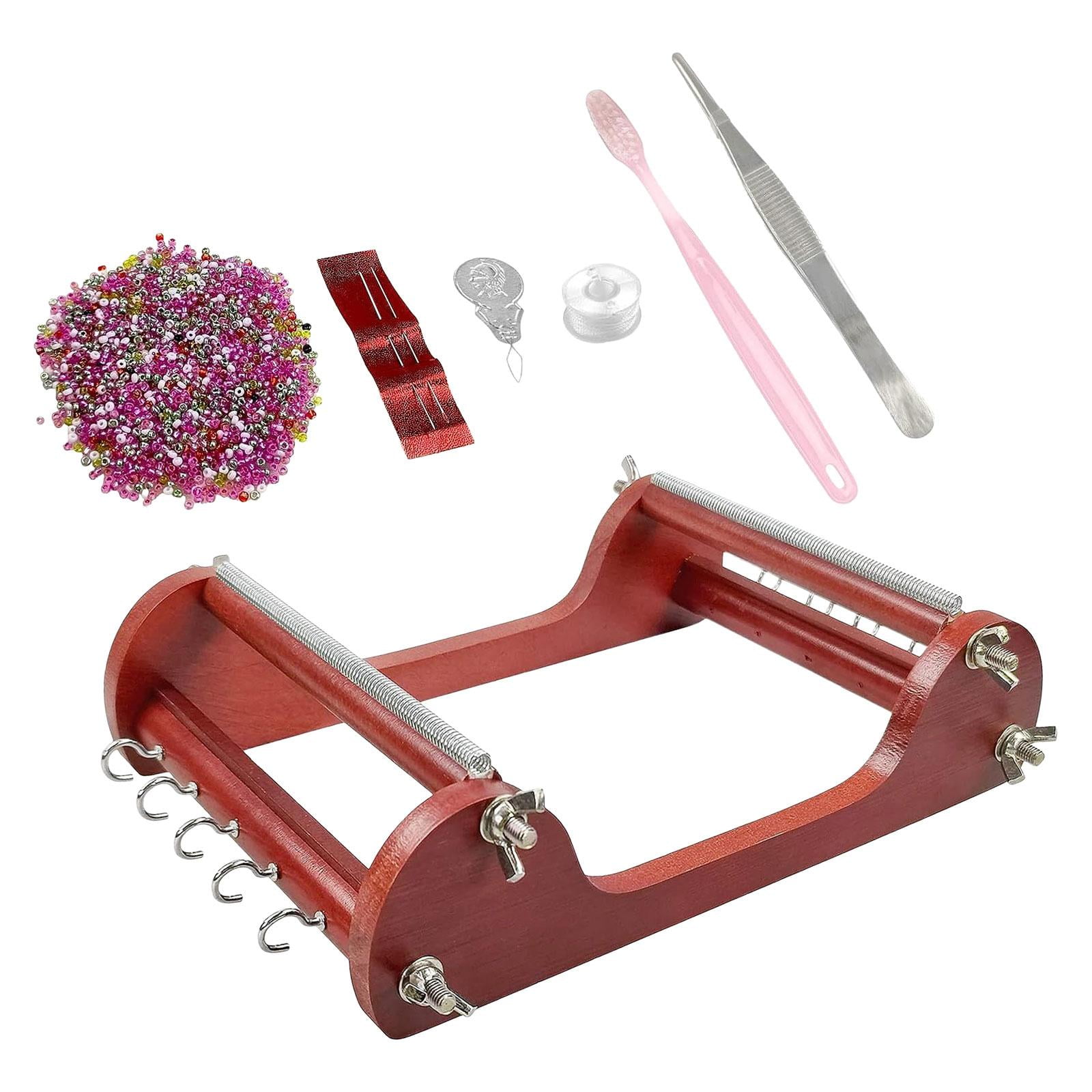 Luzkey Wood Beading Loom s Knitting Machine Bead Weaving Jewelry