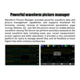 thumbnail image 3 of Double Channel 3 Trigger Modes Adjustable Digital Display Oscilloscope 1Gsa/s Sampling Ratio 100MHz Bandwidth Oscilloscopes EU Plug, 3 of 9
