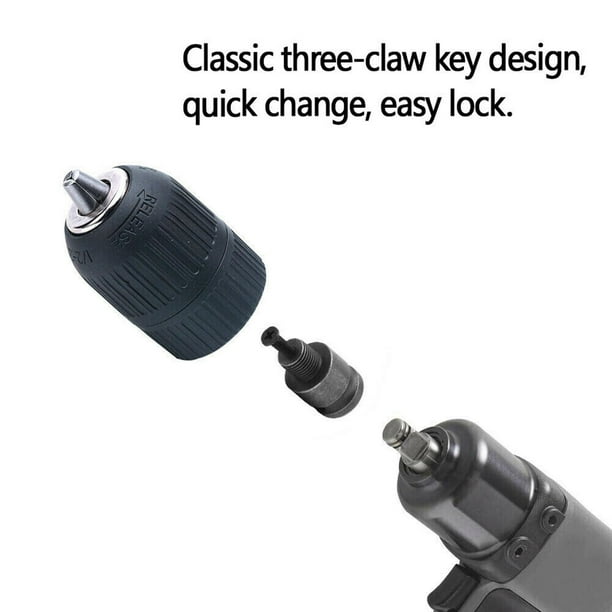 Portabrocas Para Machos De Roscar NEO TOOLS - Adaptador 1/4" Para M3 A M8, Acero CrV, Para Atornillador O Trinquete