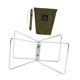 thumbnail image 5 of Soporte plegable para refrigerador Colamx soporte para cubo de hielo refrigerador resistente Plata, 5 of 8