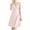 784#Pink, variant on HSHMT Women's Nightgowns Women's Summer V Neck Strap Thin Slim Fit Solid Color Hanging Dress