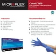 thumbnail image 5 of CRESTIN- Microflex Cobalt Nitrile Exam Glove Standard Cuff Length Large 100 Per Box, 5 of 6