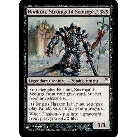 MtG Coldsnap Rare Haakon, Stromgald Scourge #61